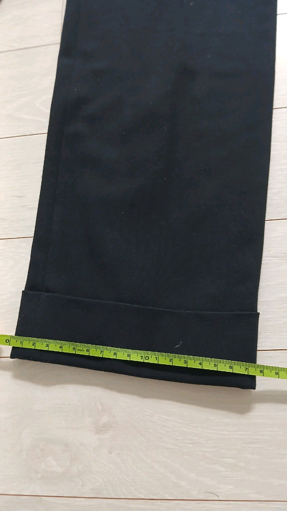 타임 여성 블랙 슬랙스 55(상태최상)--6