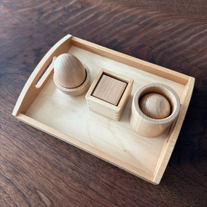 호르메 몬테소리 원목 교구 입체맞추기