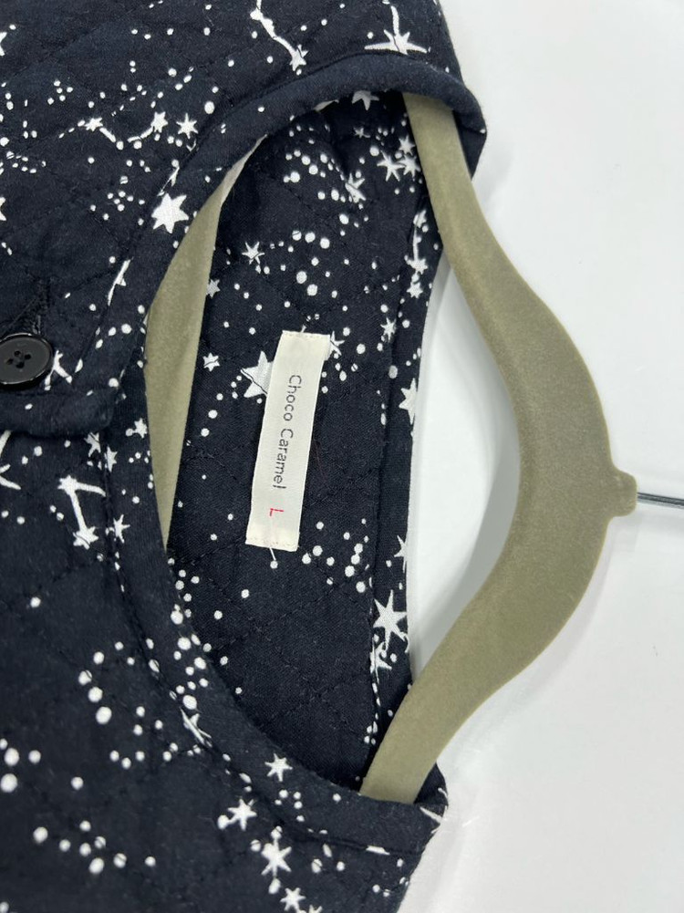 초코 카라멜 L(9호 110) 별자리 점퍼 키즈 110 여아 110 이미지