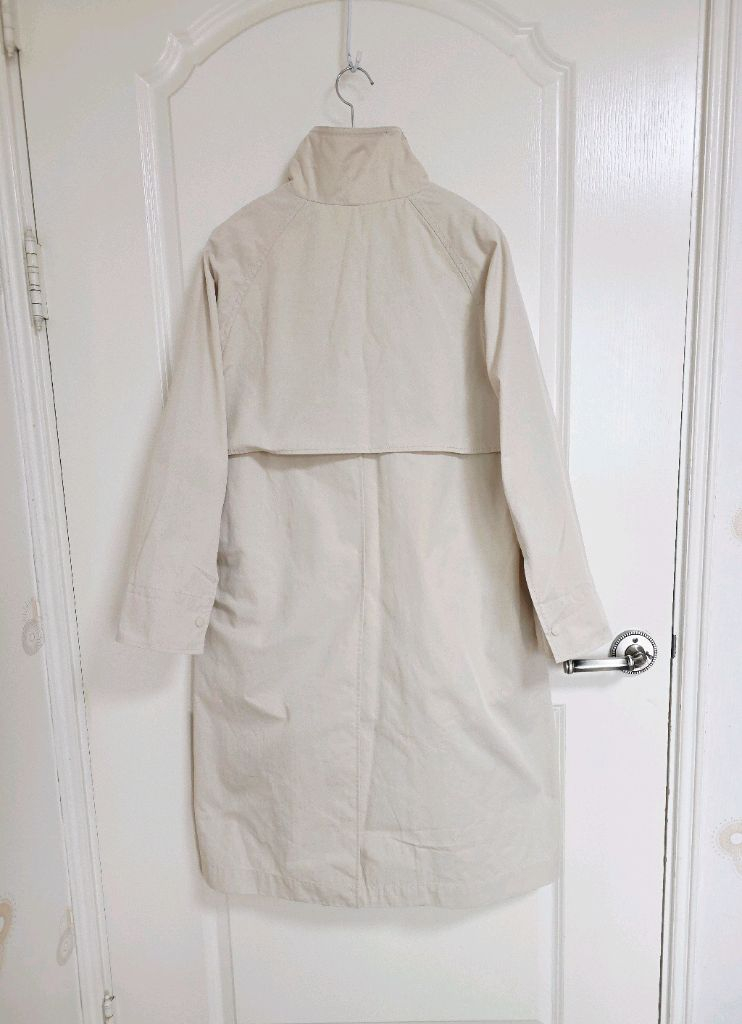 한섬 DKNY 디케이엔와이 (25SS) 하이넥 트렌치 코트 나그랑핏--6