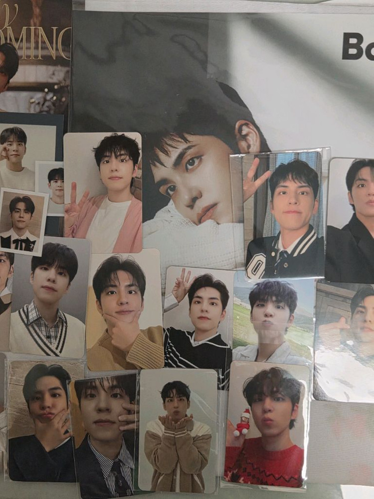 데이식스 원필 포카 포스터 일괄(사진뒤에) 이미지