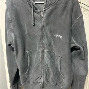 스투시 피그먼트 다이드 후드 L