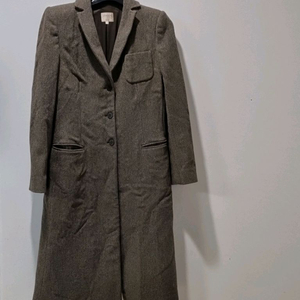 Armani Collezioni 아르마니 꼴레지오니 헤링본 버진울 코트