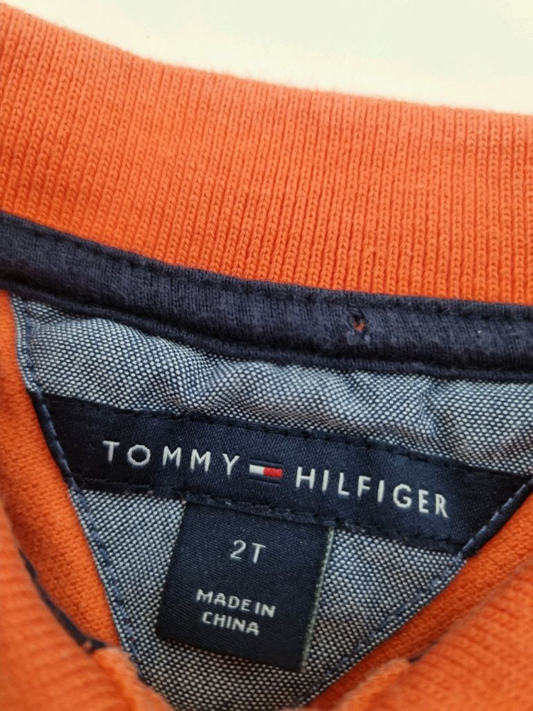 타미힐피커 키즈 피케 반팔 티셔츠 2t 이미지