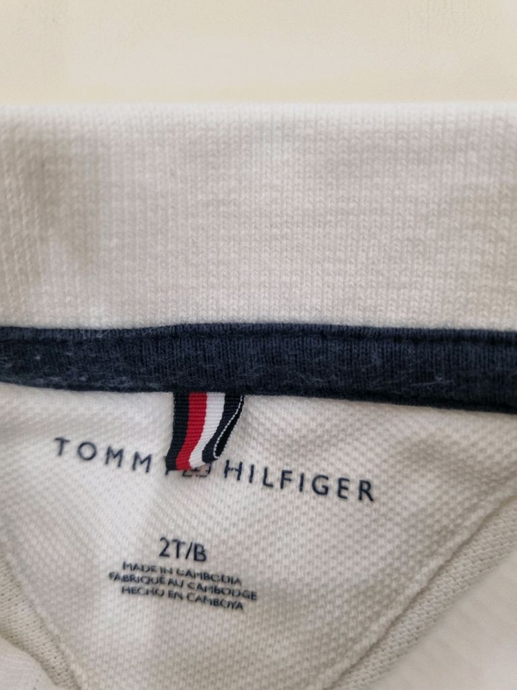 타미힐피커 키즈 피케 반팔 티셔츠 2t 이미지