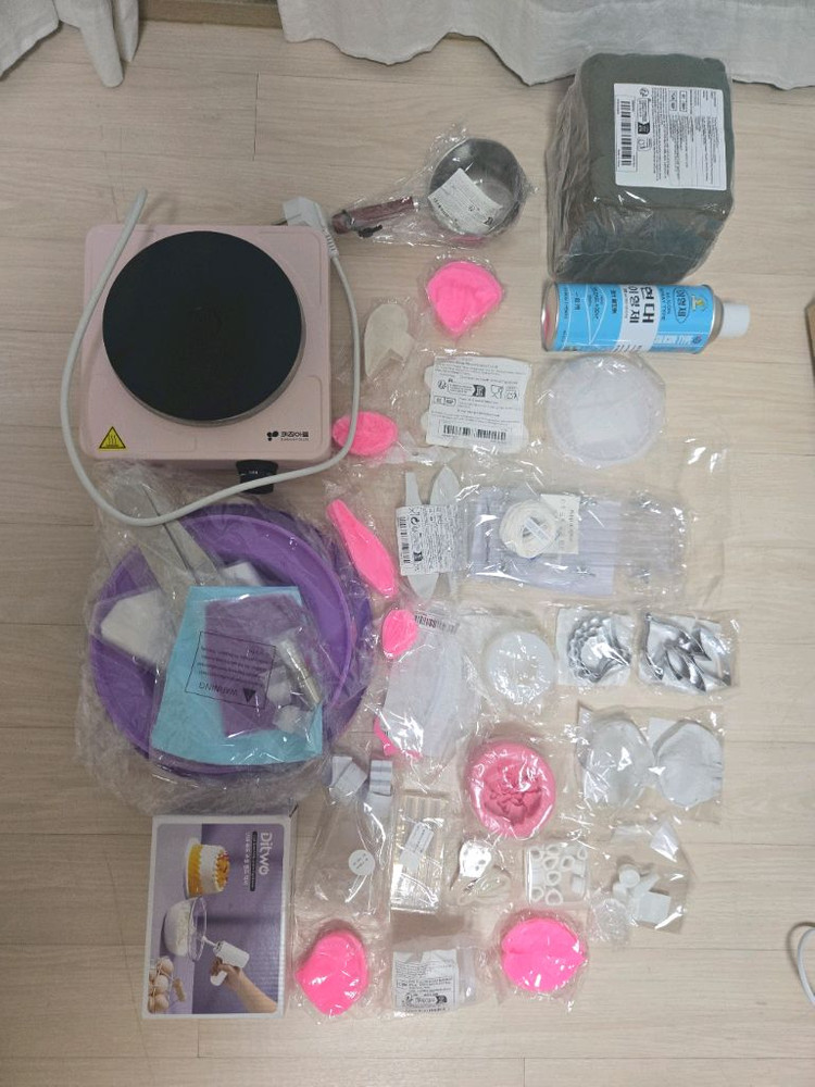 캔들 제작 재료 세트 이미지