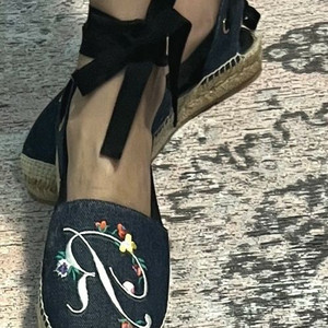 초특가 로저비비에 정품 데님 레이스업 에스파듀