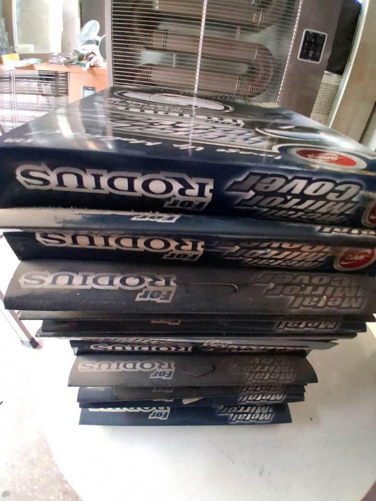 로디우스 자동차 전용 미러 커버 크롬몰딩세트 (테두리)경동k-370 이미지