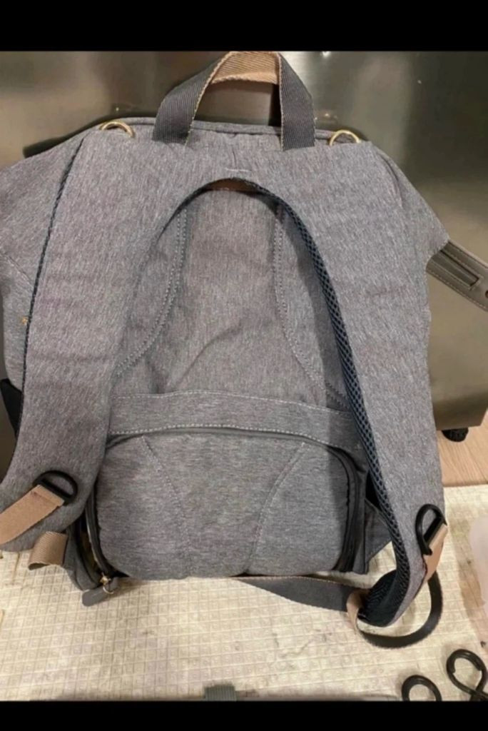 거의 새상품 스마트 기저귀 가방 아기짐가방 백팩 이미지