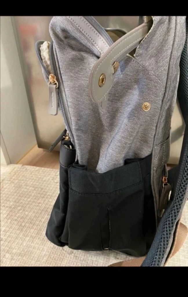 거의 새상품 스마트 기저귀 가방 아기짐가방 백팩 이미지