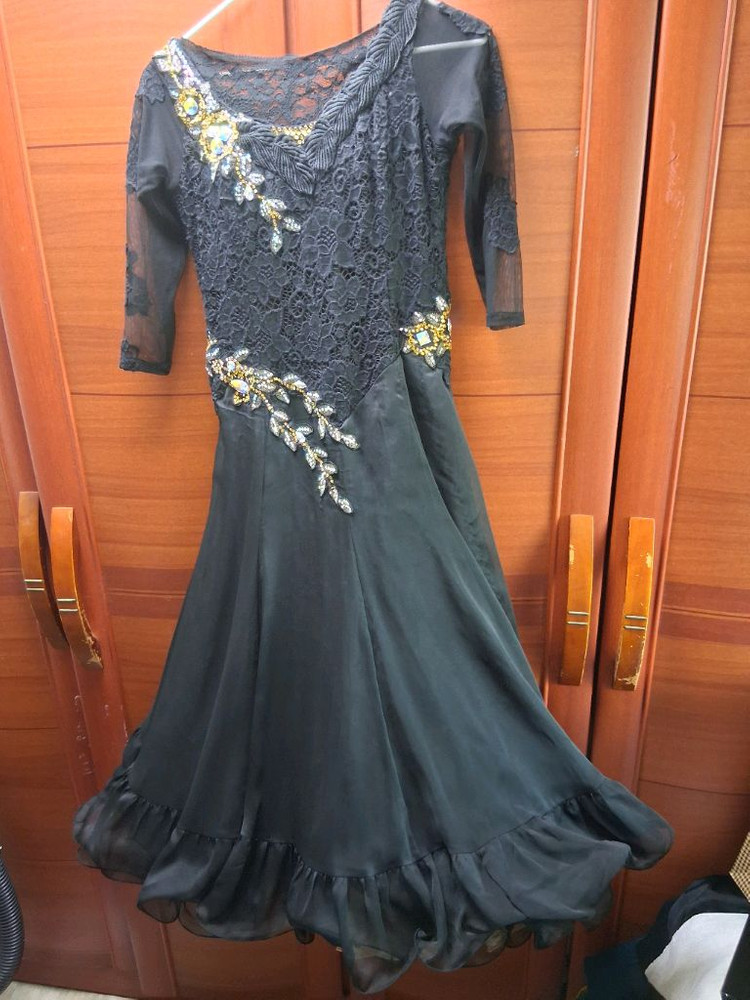 여성용 댄스스포츠드레스 싸게 팔아요(사이즈는 66)--10