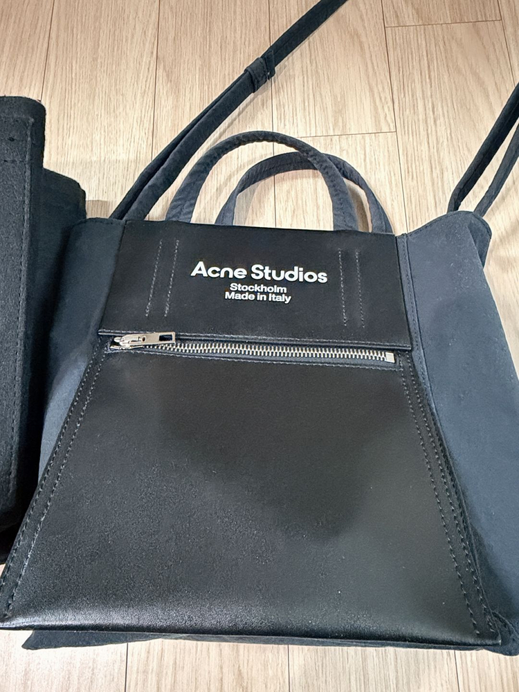 (정품) 아크네 베이커 미디엄 토트백 + 전용이너백 포함 이미지