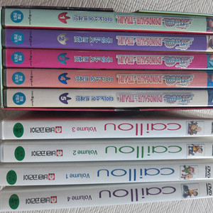 까이유 다이노소어 트레인 영어 dvd