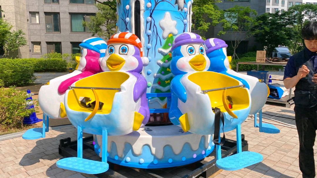 초등학교 행사에 안성맞춤! 자이로드롭&슬라이딩카&두더지잡기 대여 및 중고판매 이미지