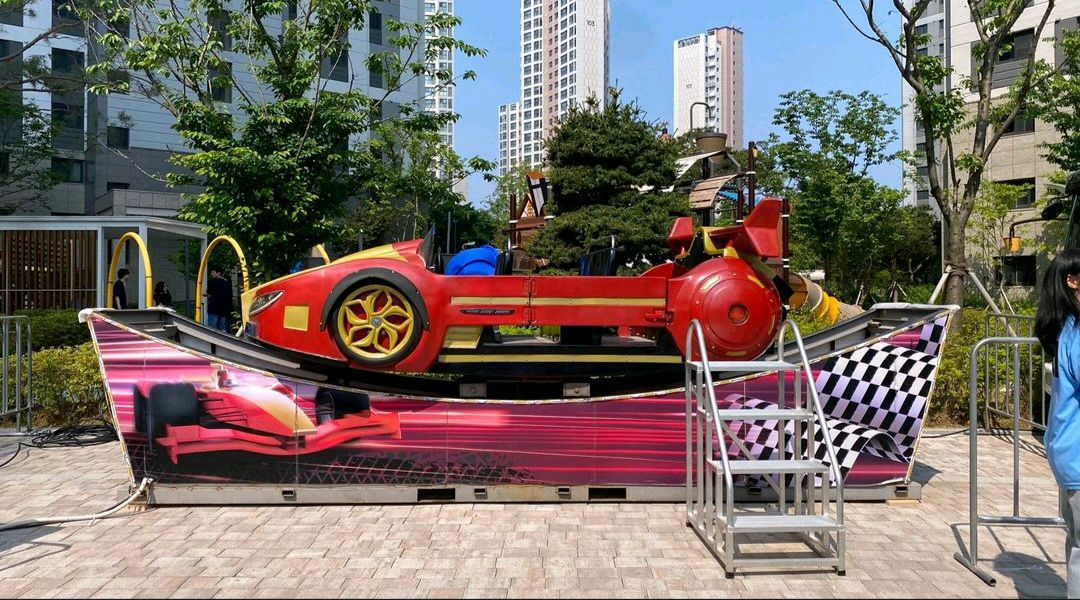 초등학교 행사에 안성맞춤! 자이로드롭&슬라이딩카&두더지잡기 대여 및 중고판매 이미지