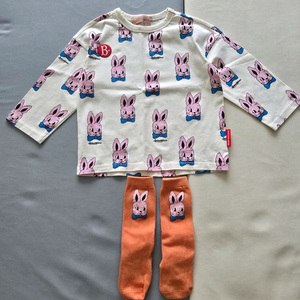 반택포) 베베드피노 로즈라팡 티셔츠 110, 로즈라팡 니삭스 110