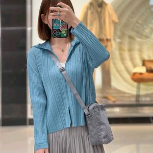 플리츠플리즈 스타더스트 후드 집업 자켓~