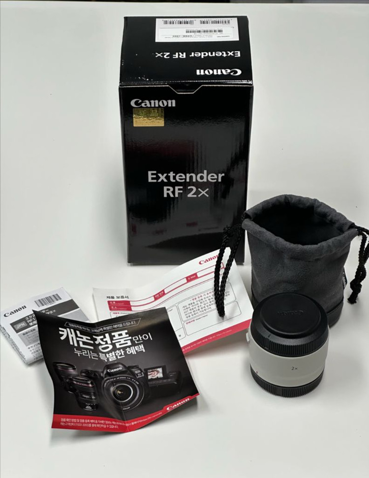 캐논 정품 RF 익스텐더 2X EXTENDER 판매합니다. 이미지