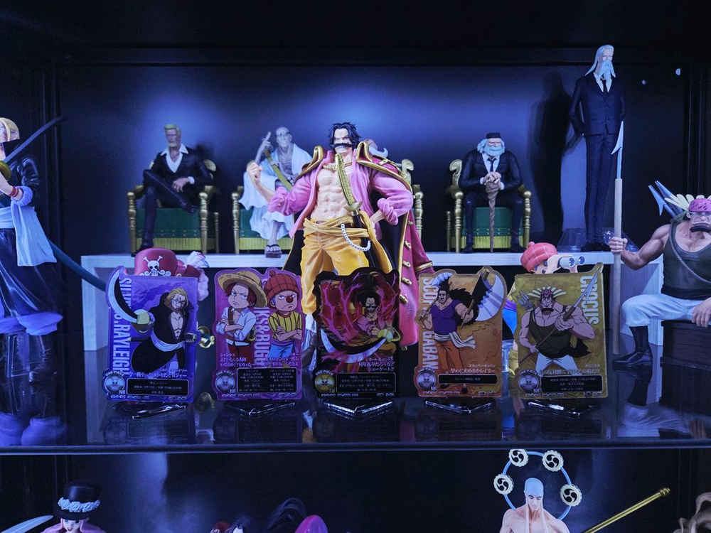 제일복권 전설의해적 h상 하위상 아크릴 5종 원피스피규어--1