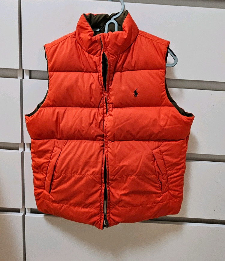 polo 양면패딩 조끼--2