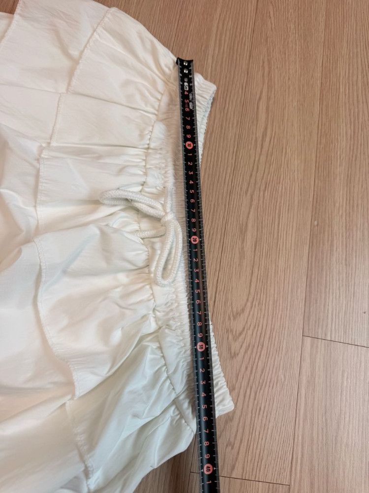 새상품 공구우먼 오드비 레이어드 바스락 프릴 밴딩 와이드 팬츠 3 이미지