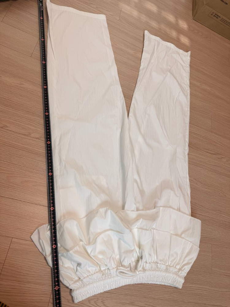 새상품 공구우먼 오드비 레이어드 바스락 프릴 밴딩 와이드 팬츠 3 이미지