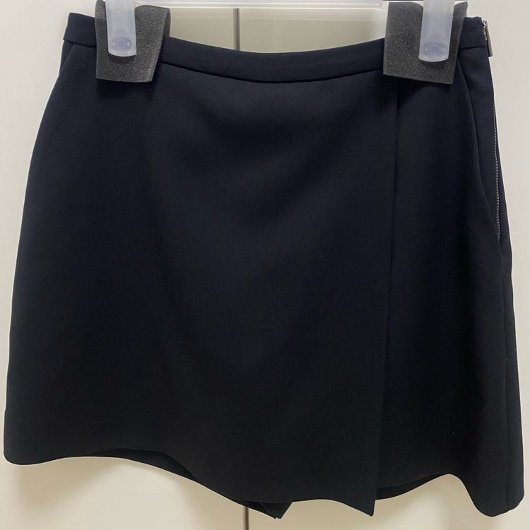 sie 시에 로인 벨티드 트라우저 스커트 블랙 xs--3