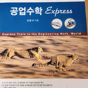 공업수학 express 김동식 생능출판 이미지