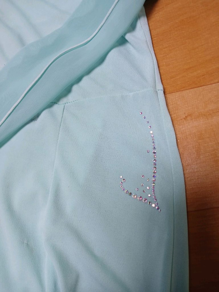 여성용 댄스스포츠 맞춤드레스 싸게 팝니다(사이즈는 66)--5