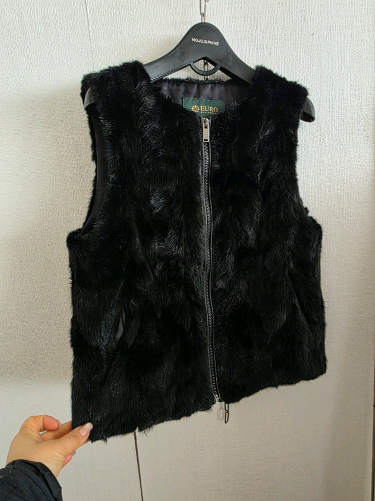 유로모피 밍크조끼 25000--4