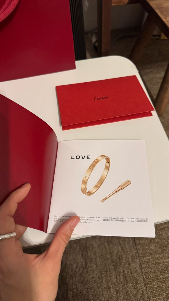 까르띠에 러브팔찌 케이스 풀세트 무배--3