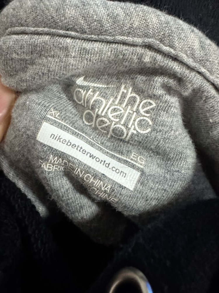 나이키 올드스쿨 솔로 스우시 후드티 블랙 XL 이미지