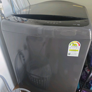 LG전자 통돌이 세탁기 21KG 미드블랙