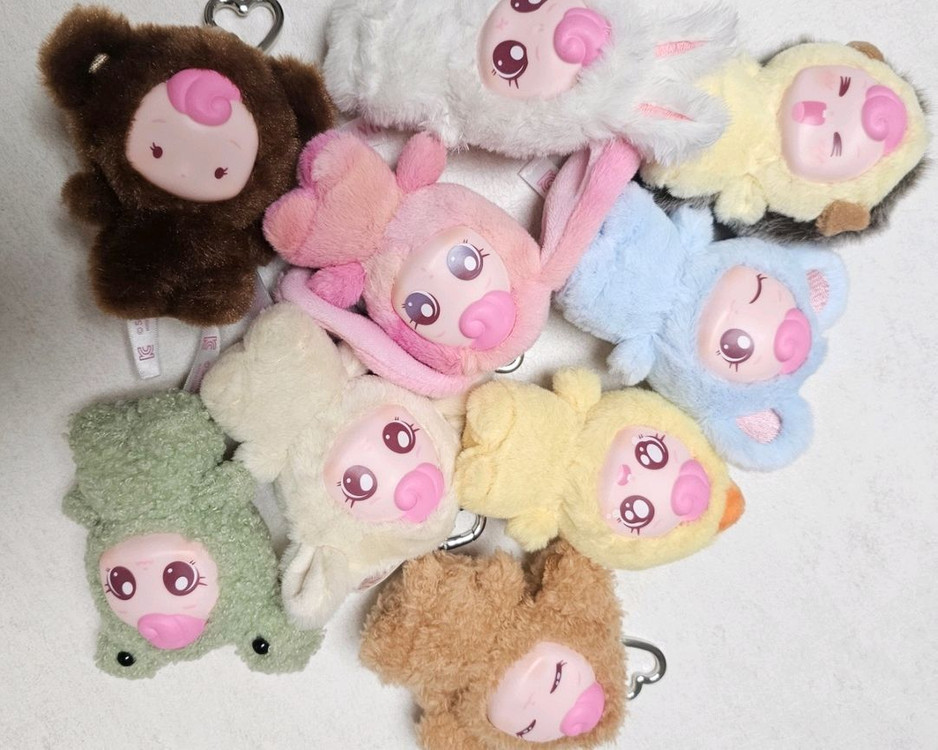 티니핑 애니멀 미니 하츄핑 키링 이미지