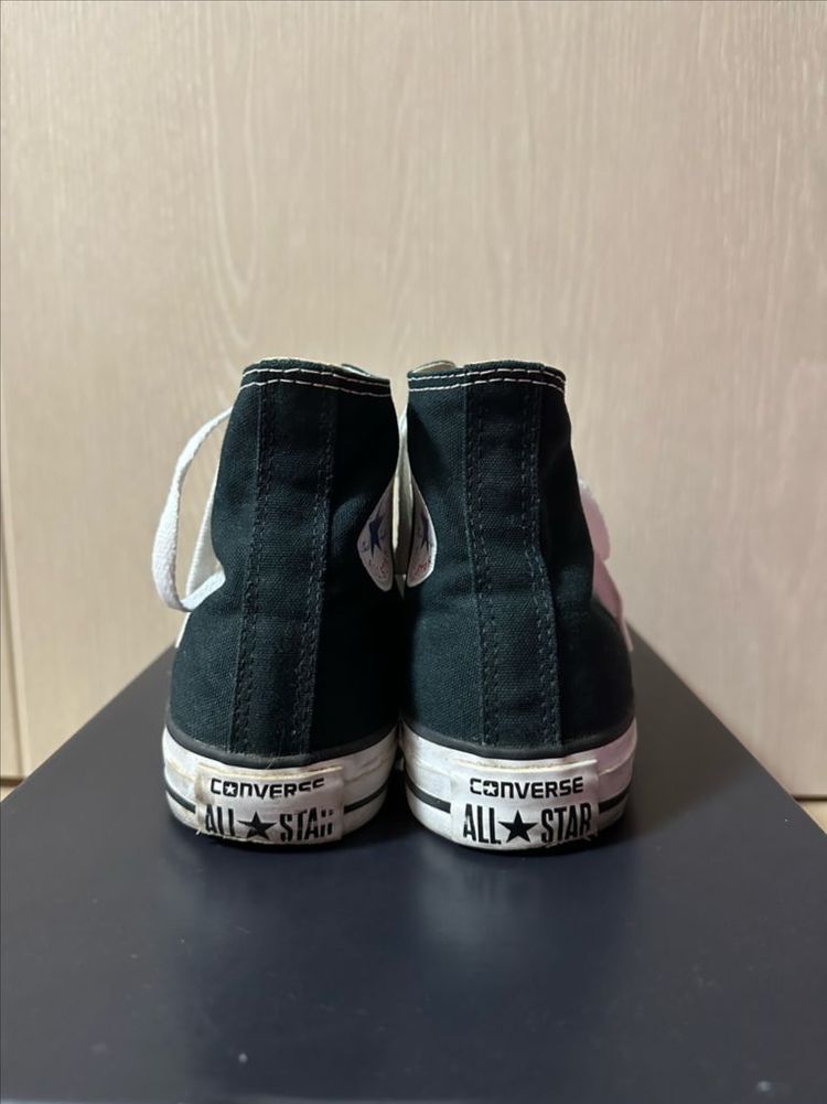 (230)컨버스 척테일러 올스타 클래식 하이 블랙--3