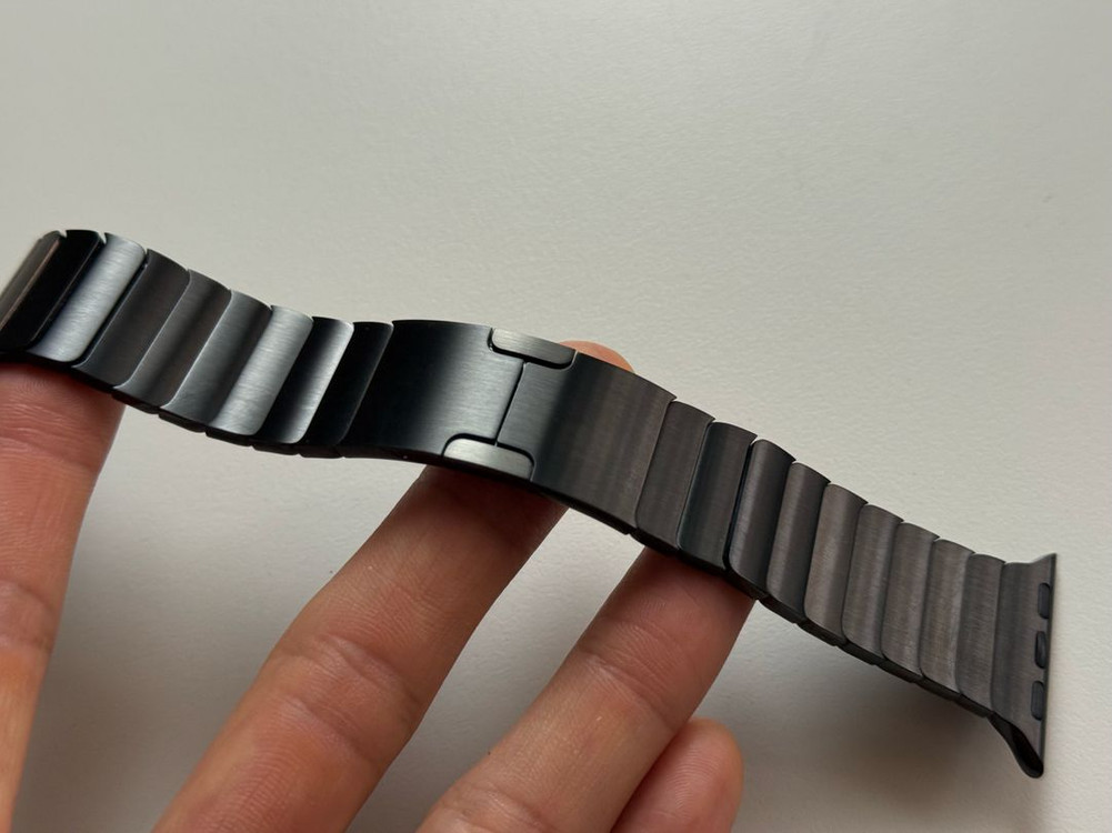 애플워치 정품 링크브레이슬릿 38mm (38/40/41/42mm 호환) 슬레이트색상 판매--4