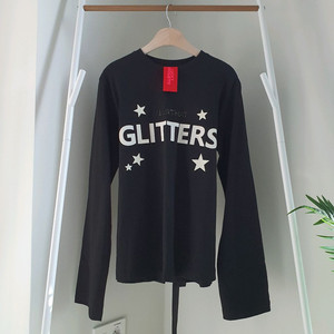 럭키슈에뜨 글리터스 리본 긴팔티셔츠