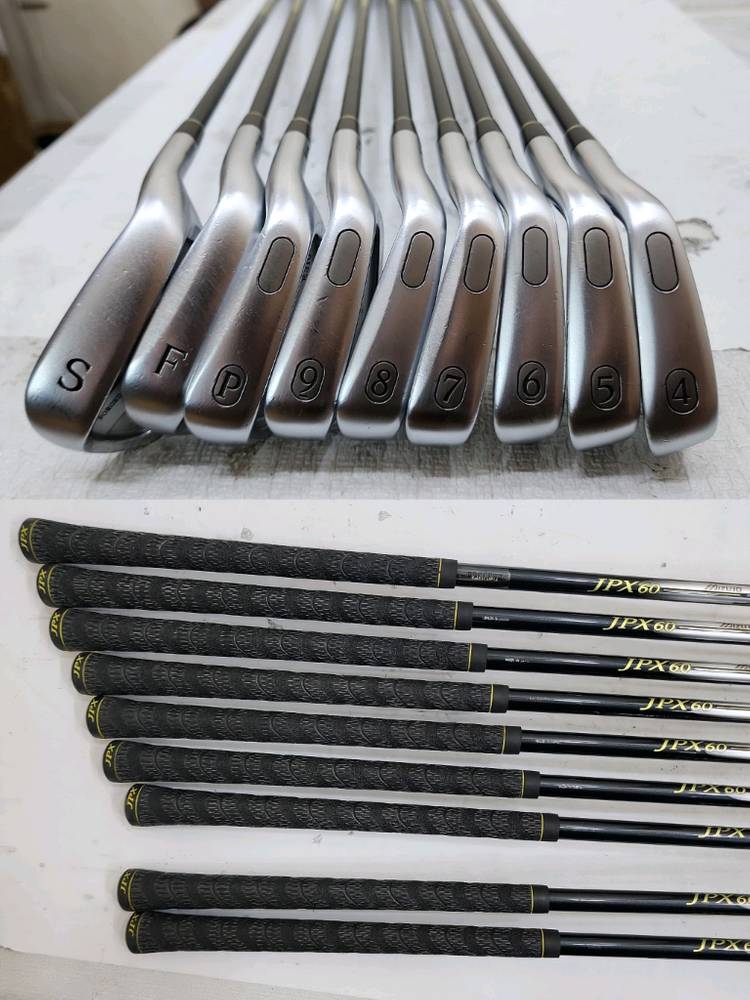 34만 미즈노 아이언 마제스티 등 남성용 중고골프채 풀세트--2