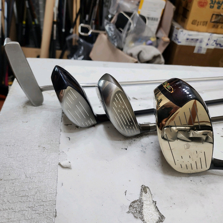 34만 미즈노 아이언 마제스티 등 남성용 중고골프채 풀세트--9