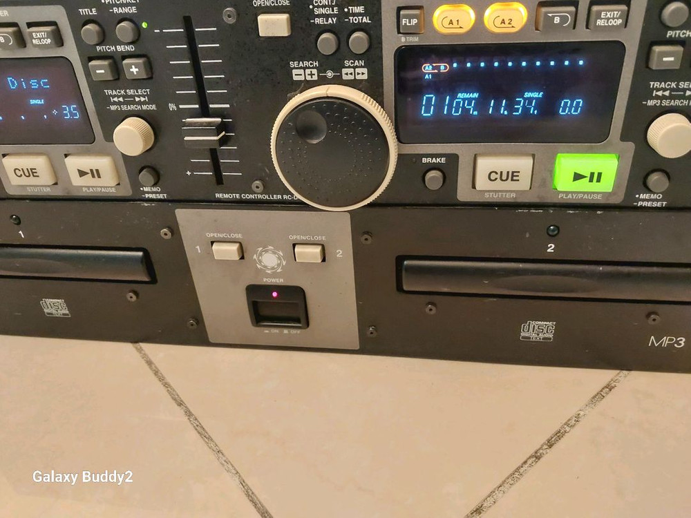 데논 DN-D4500 듀얼 DJ 더블 CD MP3 플레이어 이미지