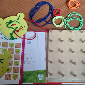 슈필매스 베베쥬에 유아 원목교구 3개 일괄