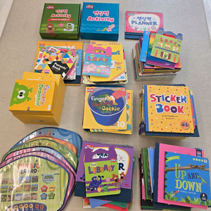 튼튼영어 규리앤프렌즈~주니어3 (A급, 풀세트) 3~9세 유아동 영어그림책 전집·영어