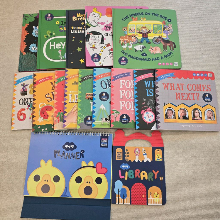 튼튼영어 규리앤프렌즈~주니어3 (A급, 풀세트) 3~9세 유아동 영어그림책 전집·영어--3