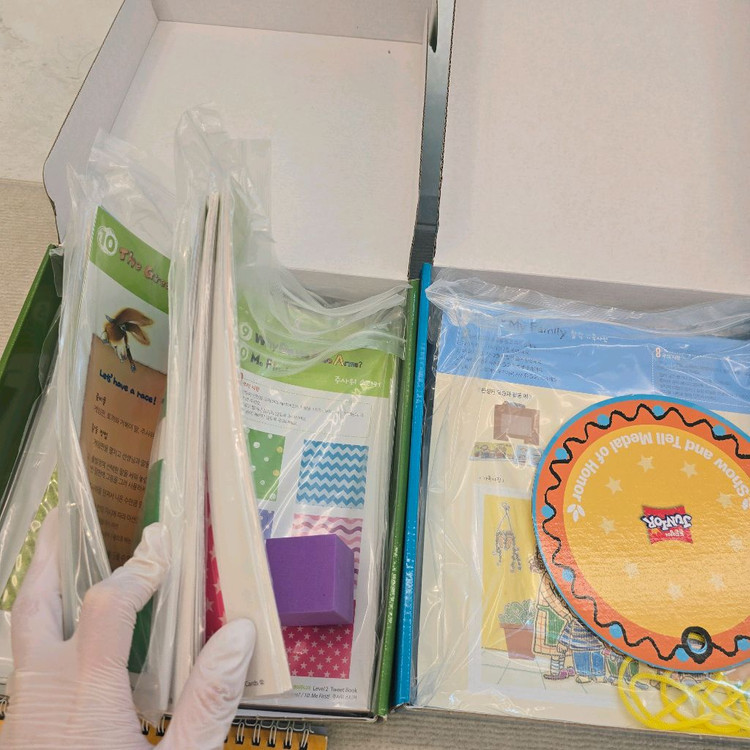 튼튼영어 규리앤프렌즈~주니어3 (A급, 풀세트) 3~9세 유아동 영어그림책 전집·영어--8