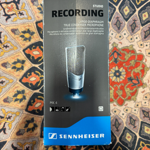 젠하이저 MK4 콘덴서 마이크