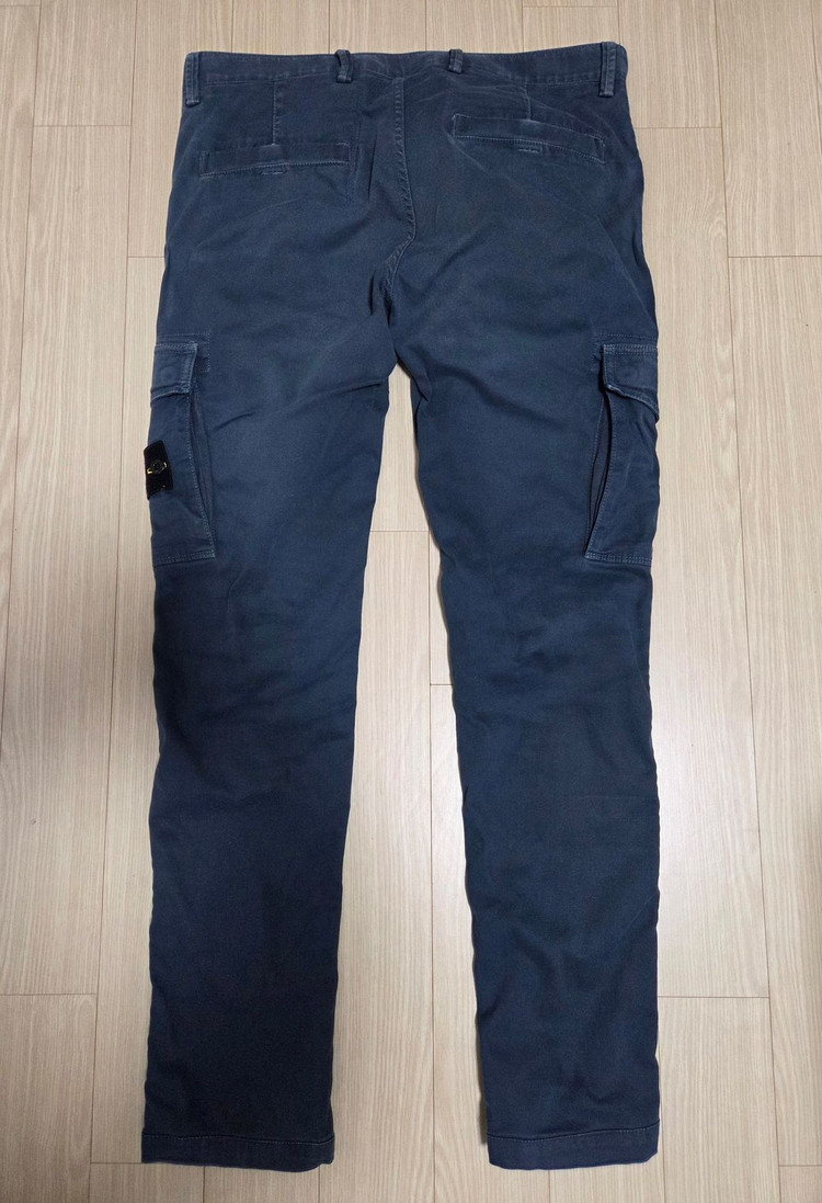 스톤아일랜드 와펜 카고팬츠--1