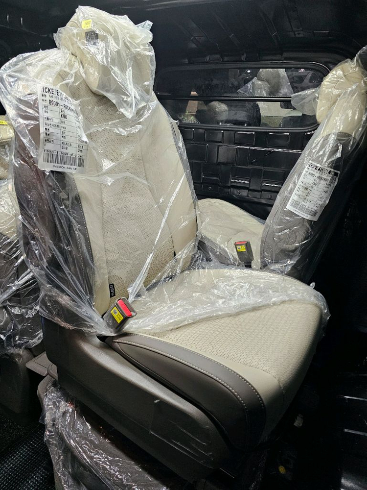 (인천)카니발4세대KA4 9인승 가죽시트 특가 판매합니다 [2열,3열,4열] 시트 2024년식--6