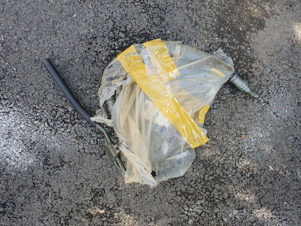 구형 프라이드 스티어링 파워 고압호스 이미지