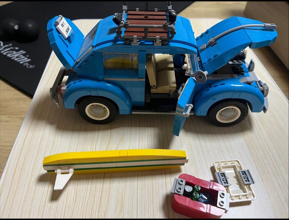 LEGO 10242 미니 쿠퍼, 10252 폭스바겐 비틀 중고 완성품 이미지