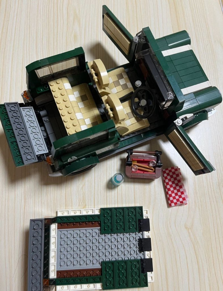 LEGO 10242 미니 쿠퍼, 10252 폭스바겐 비틀 중고 완성품 이미지